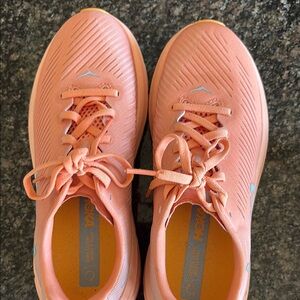 Hoka Women's Peach Running Shoes VGUC
